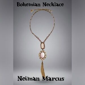 🌟Neiman Marcus Earthy Tones Pendant Necklace🌟